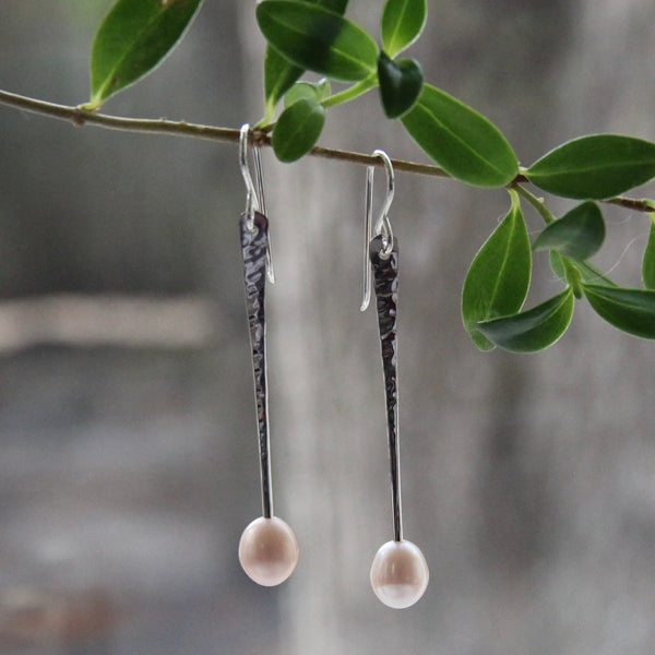 Stick Pearl Earrings