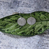 Squiggle Disc Earrings