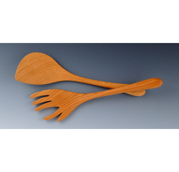 12" Forked Salad Set