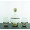Halo Barware Set Decanter and 2 Glasses
