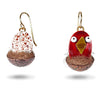 Hatchling Earrings Red