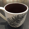 Mug with sword fern