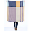 Alpaca Reversible Throw-Indigo Gold