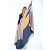 Alpaca Reversible Throw-Indigo Gold