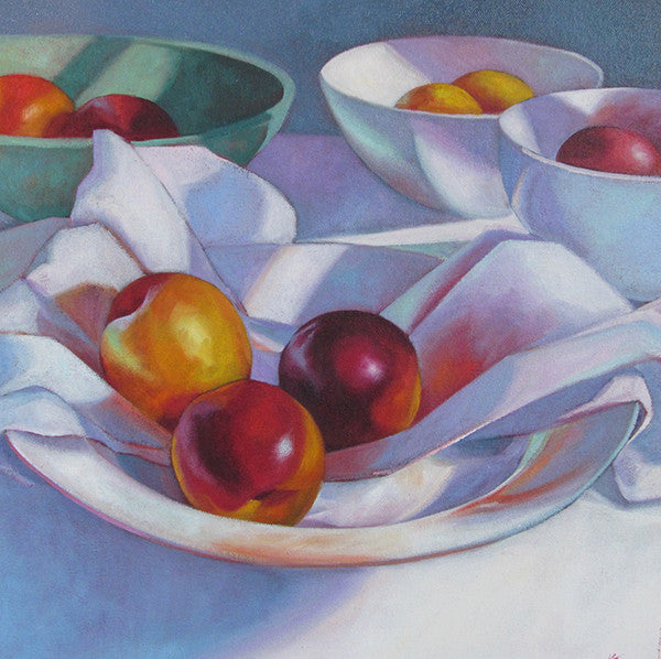 Plums on a Plate
