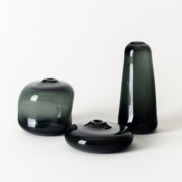 Charcoal Little Gem set of 3