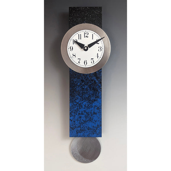 Narrow Moon Clock with Numbers