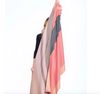 Alpaca Reversible Throw-Peach Bloom