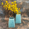 Pebble Vase ~ Teal