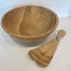 Classic round spalted maple bowls