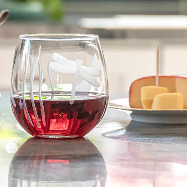 Dragonfly Stemless Red Wine – Left Bank Gallery