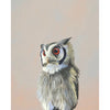 African Scops Owl 8x10 Panel