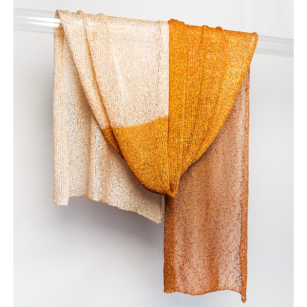 Rayon Scarf - Almond/Honey/Camel