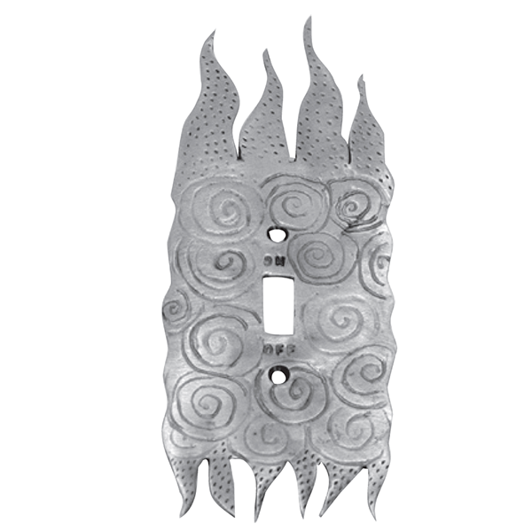 Flame switchplate
