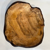 Live edge spalted maple oval bowls
