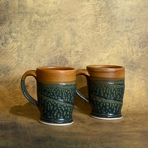 New Mug - Ash Glaze Swirl