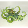 Blown Glass Octopus - Green