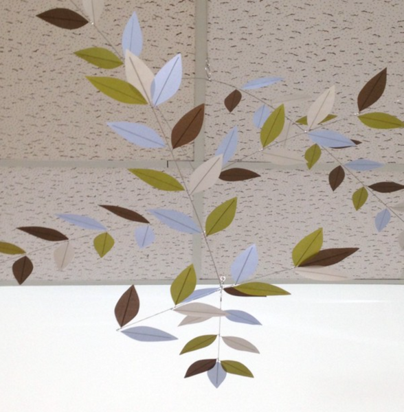 Stylized Leaf Mobile - Peace & Quiet