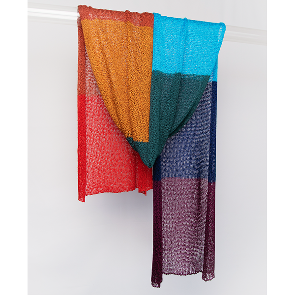 Rayon Scarf - Rainbow