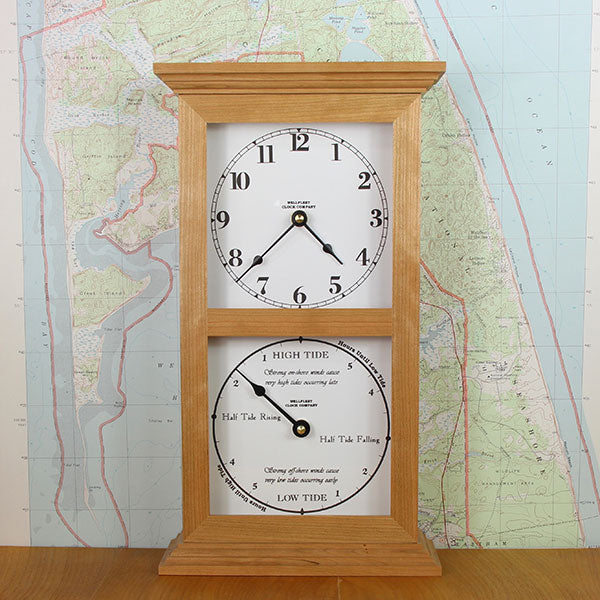 Time & Tide Double Dial Clock
