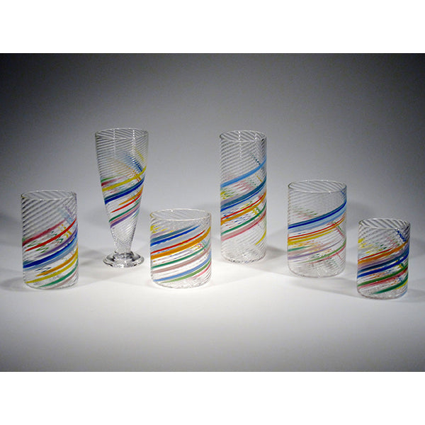 Multi-color Drinking glasses – Left Bank Gallery