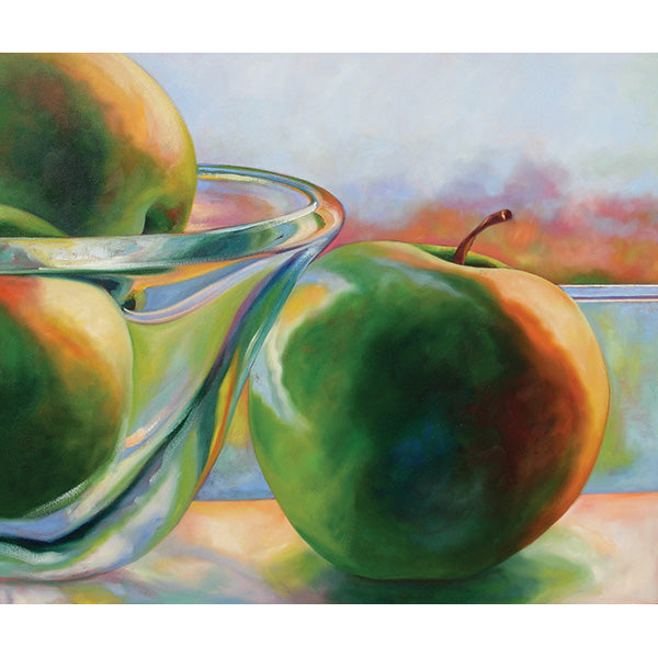 Granny Smith, Glass Bowl